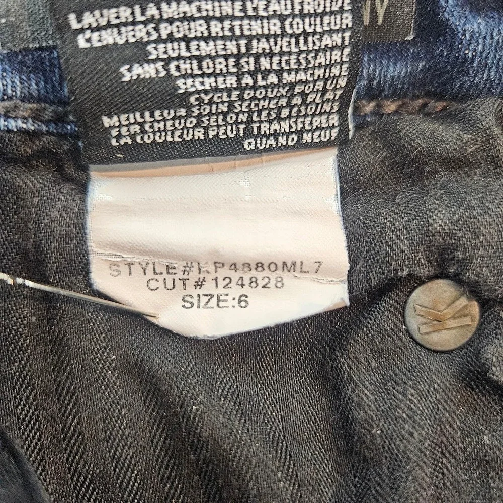 Kut from the Kloth Diana Dark Wash Skinny Jeans KP4880ML7 Blue Denim